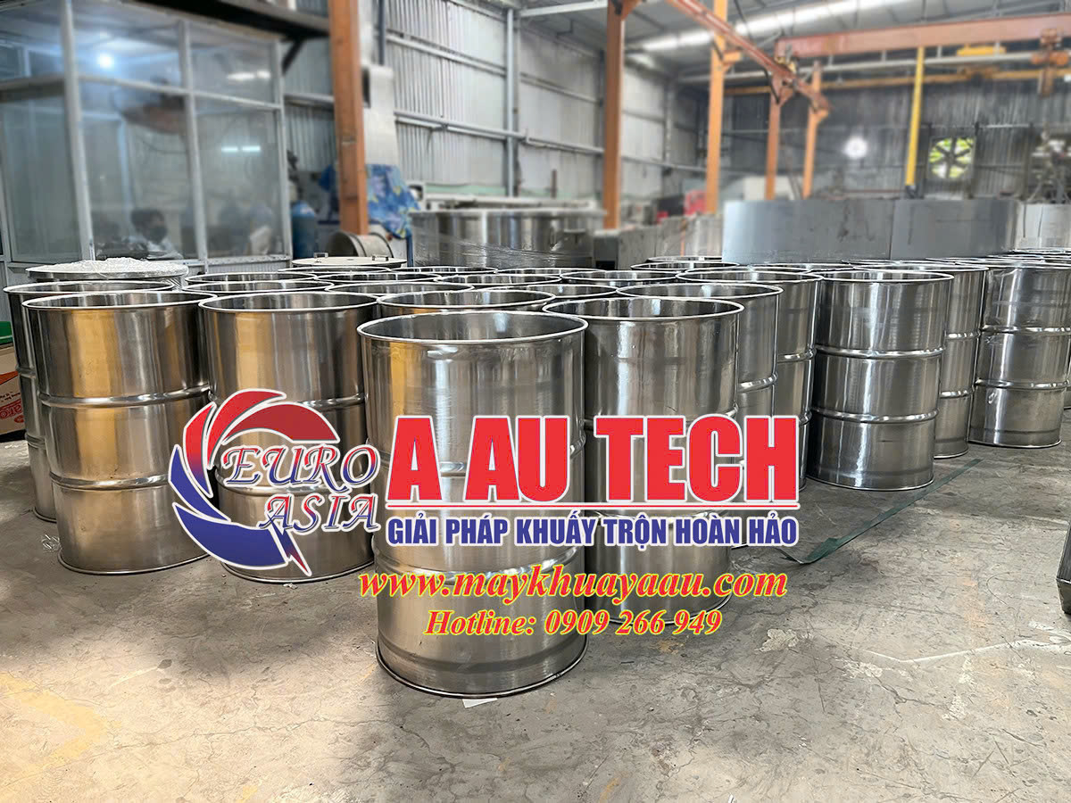 Thùng Phuy Inox 200 Lít