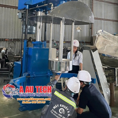 Tối ưu năng suất, chất lượng màu với máy nghiền sơn nước rổ bi