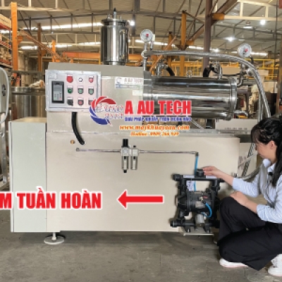 Công dụng của bơm tuần hoàn trong máy nghiền phân bón, sơn