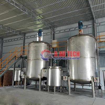 Cấu tạo bồn khuấy chính hãng đạt tiêu chuẩn công nghiệp