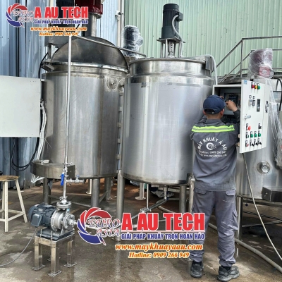 Vì sao bồn khuấy có cánh quét thay thế nồi nấu truyền thống?