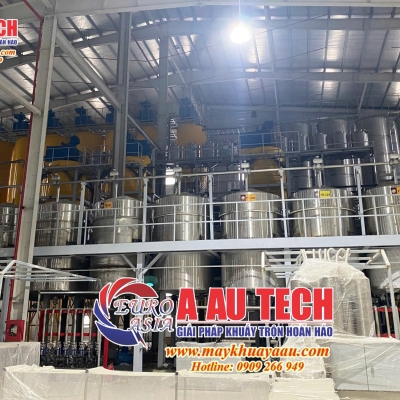 Bồn khuấy trộn hóa chất thân thiện môi trường – Giải pháp giảm rủi ro rò rỉ và thất thoát nguyên liệu