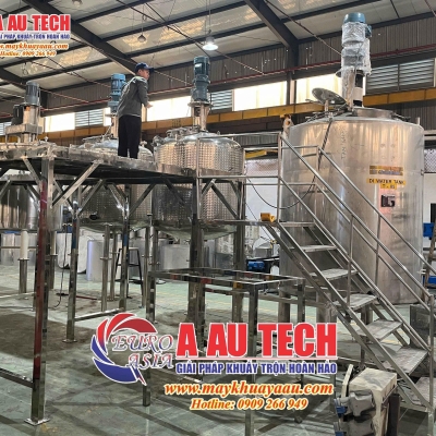 Bồn khuấy gia nhiệt hóa chất: Ứng dụng quan trọng trong sản xuất hóa chất công nghiệp
