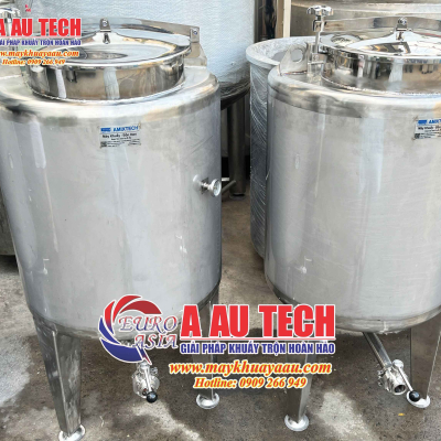 Bồn chứa hóa mỹ phẩm inox chất lượng cao theo yêu cầu