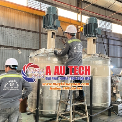 5 lý do bồn khuấy trộn hóa chất công nghiệp ngày càng được ưa chuộng