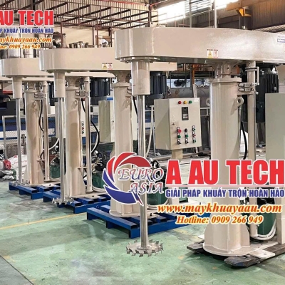 Xuất xưởng máy khuấy sơn công nghiệp Á Âu – Giao đúng tiến độ, đúng cam kết