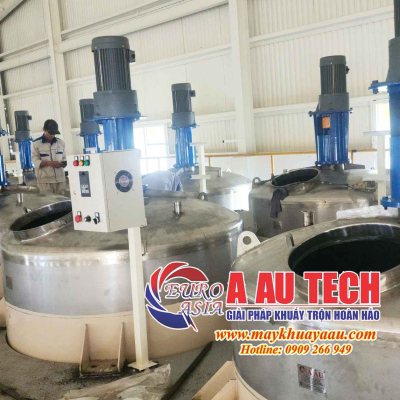 Lắp đặt hệ thống khuấy sơn công nghiệp trọn gói