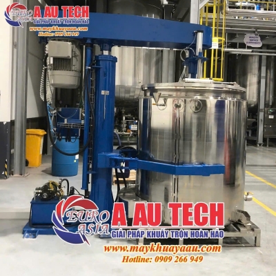 Máy trộn sơn tự động - Giải pháp trộn sơn đồng đều, không lắng, không bọt khí