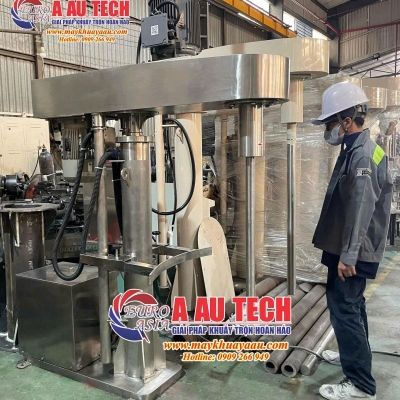 Ứng dụng máy khuấy sơn inox chống ăn mòn trong sản xuất sơn