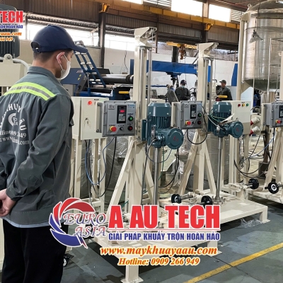 Nhu cầu gia công máy khuấy sơn tăng mạnh: Doanh nghiệp đẩy nhanh hiện đại hóa dây chuyền sản xuất