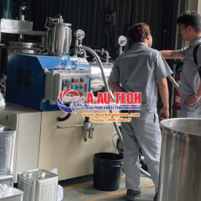 Xu hướng sử dụng máy nghiền bi ngang trong sản xuất sơn, phân bón