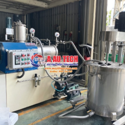 Tối ưu sản xuất sơn với máy nghiền nằm ngang hiện đại