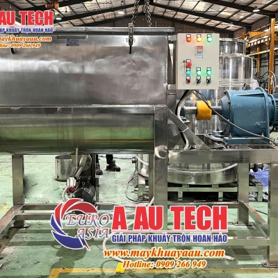 Cách sử dụng và vệ sinh máy trộn bột nằm ngang đúng chuẩn – giúp máy bền hơn, bột trộn đều hơn