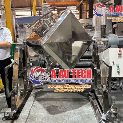 Ứng dụng máy trộn lập phương trong sản xuất bột gia vị thực phẩm