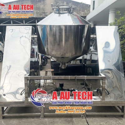 Bồn trộn thực phẩm dạng trống tiếp theo được Á Âu xuất xưởng và bàn giao đúng tiến độ