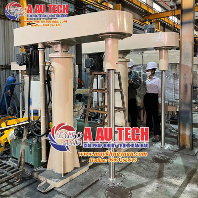 Máy khuấy phòng nổ 10HP cho dây chuyền sơn công nghiệp