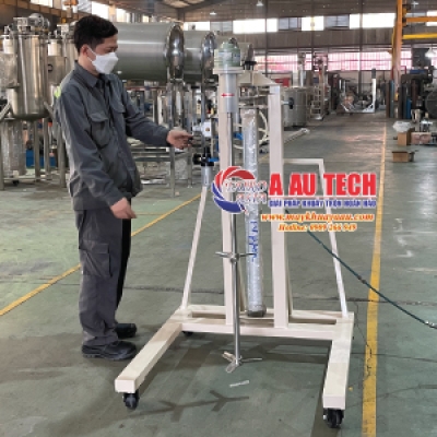 Khuấy sơn an toàn - Với máy khuấy sơn khí nén tại Á Âu