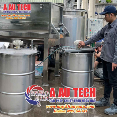 Các dòng máy khuấy sơn thùng phuy 200 lít phổ biến