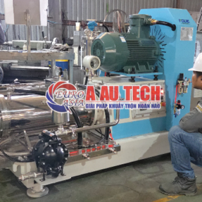 Máy nghiền dạng đĩa đáp ứng nhu cầu nghiền sơn công nghiệp