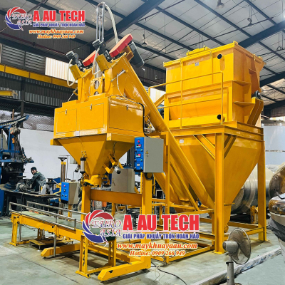 Máy trộn bột 1000–2000kg cho dây chuyền xây dựng