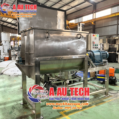 Máy trộn phân bón 500kg giá tốt, vận hành ổn định