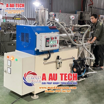 Máy nghiền sơn nghiền ngang: Giải pháp tối ưu cho sản xuất sơn chất lượng cao