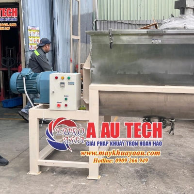 Bồn trộn phân bón nằm ngang – Giải pháp hiệu quả cho ngành sản xuất phân bón hiện đại