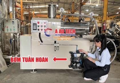 Công dụng của bơm tuần hoàn trong máy nghiền phân bón, sơn