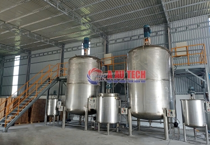 Cấu tạo bồn khuấy chính hãng đạt tiêu chuẩn công nghiệp