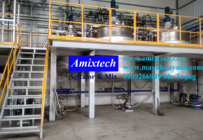 Bồn Khuấy Hóa Chất Công Nghiệp