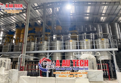 Bồn khuấy trộn hóa chất thân thiện môi trường, an toàn sử dụng