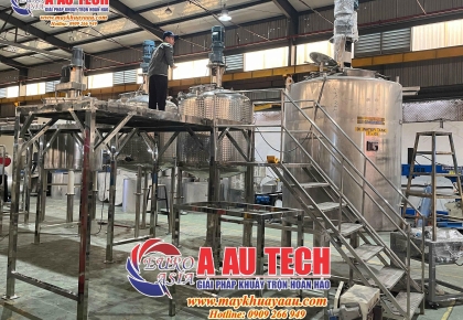 Bồn khuấy gia nhiệt hóa chất: Ứng dụng quan trọng trong sản xuất hóa chất công nghiệp