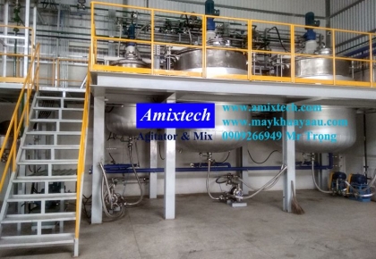 Máy Sản Xuất Màu Sáp, Máy Khuấy Trộn Màu Sáp-Crayon Making Process