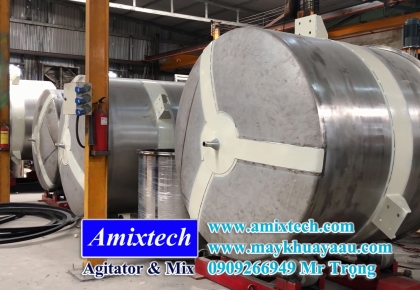 Bồn Khuấy Hóa Chất 500 Lít