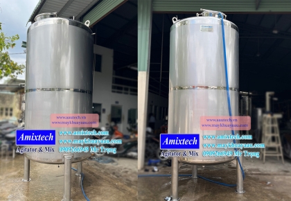 Bồn Nước Hình Trụ Đứng 4 Khối