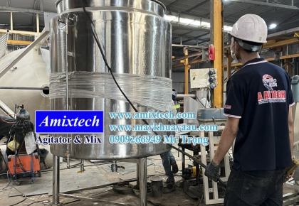 Bồn Khuấy Gia Nhiệt Phân Bón, Thuốc BVTV 2000 Lít