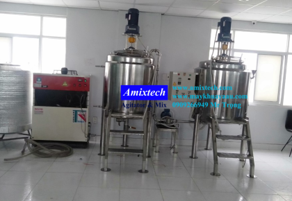 Bồn Khuấy Gia Nhiệt Thực Phẩm 200 Lít