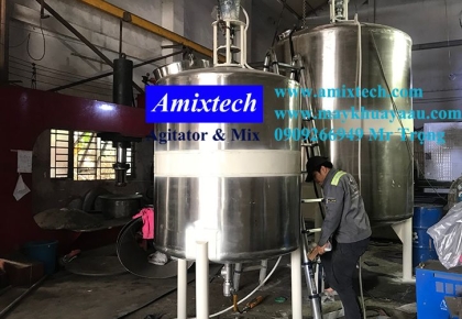 Gia Công Bồn Khuấy Hóa Chất, Bồn Inox Công Nghiệp