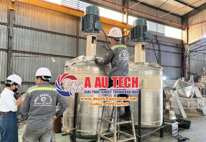 5 lý do bồn khuấy trộn hóa chất công nghiệp ngày càng được ưa chuộng