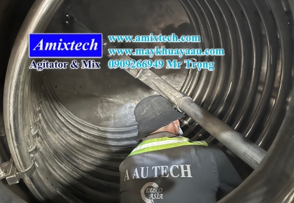 Bồn Khuấy Trộn Keo Phản Ứng