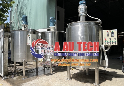 Máy Sản Xuất Dầu Gội Dược Liệu