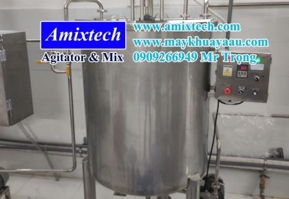 Bồn Nhũ Hóa Gia Nhiệt Thực Phẩm