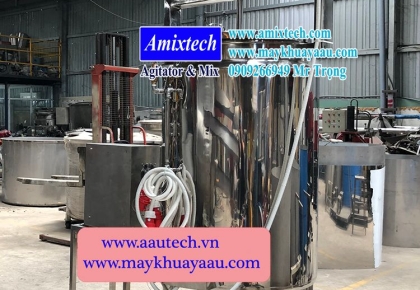 Bồn Khuấy Gia Nhiệt Thực Phẩm 300 Lít