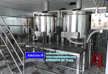 Bồn Nấu Nước Siro Trái Cây Có Cánh Khuấy