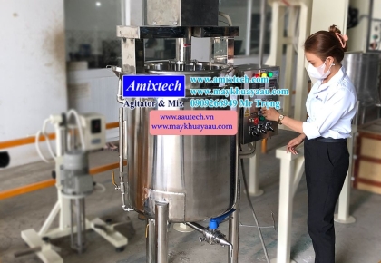 Bồn Nhũ Hóa Gia Nhiệt Mỹ Phẩm 100L