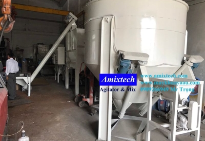 Bồn Trộn Bột Xây Dựng Cấp Liệu