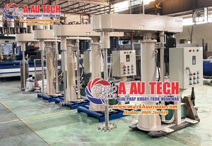 Xuất xưởng máy khuấy sơn công nghiệp Á Âu – Giao đúng tiến độ, đúng cam kết
