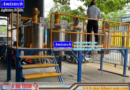 Bồn Khuấy Hóa Chất