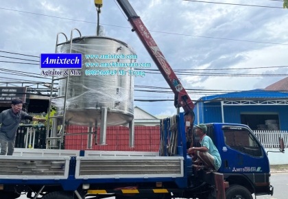 Bồn Khuấy Hóa Chất 3000 Lít