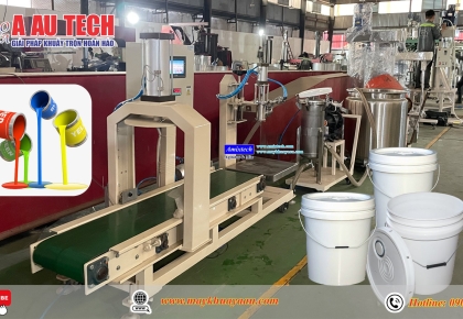 Máy Chiết Rót Sơn Cân Định Lượng